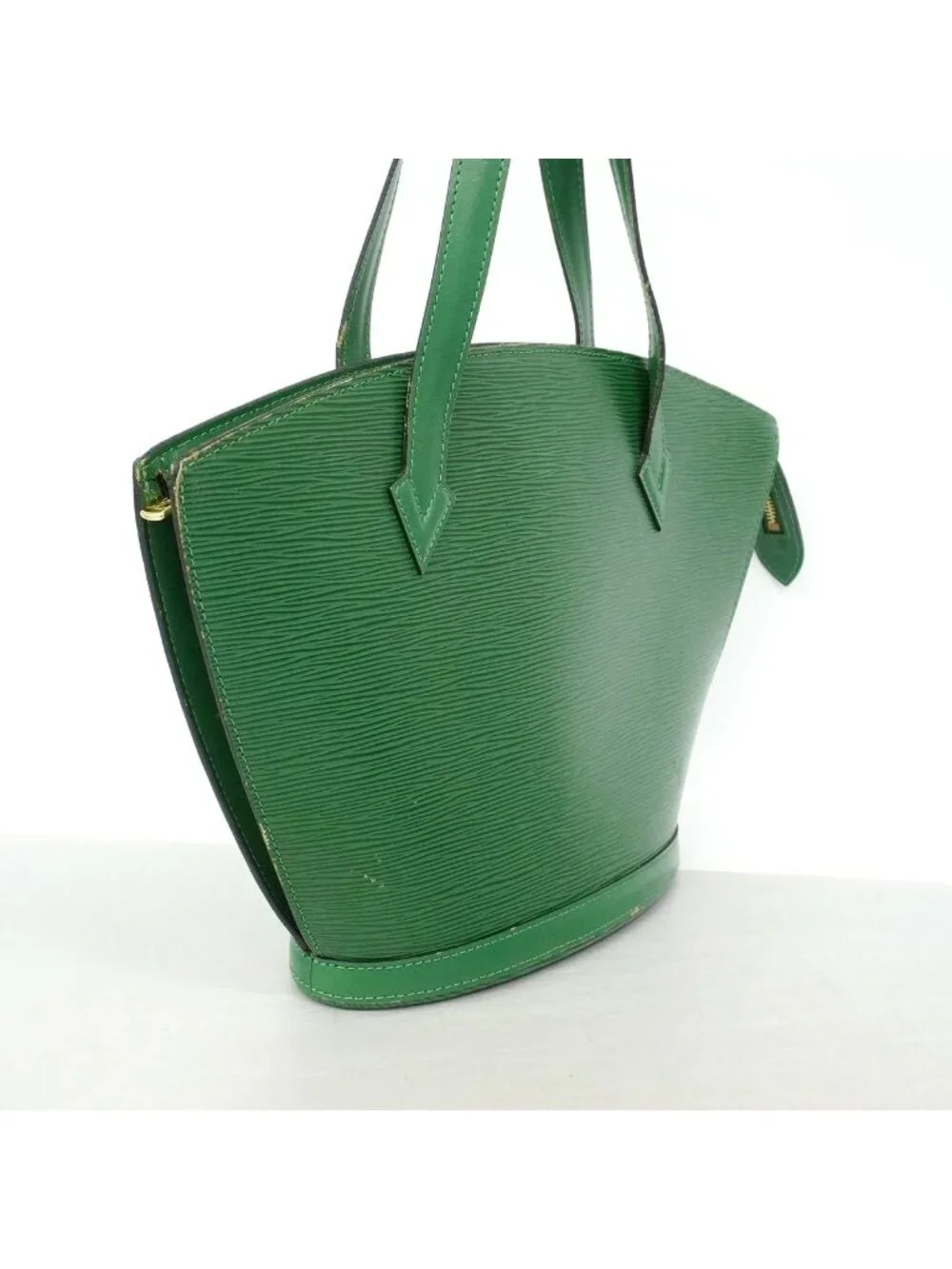 Louis Vuitton Handbag Epi Saint Jacques Borneo Green